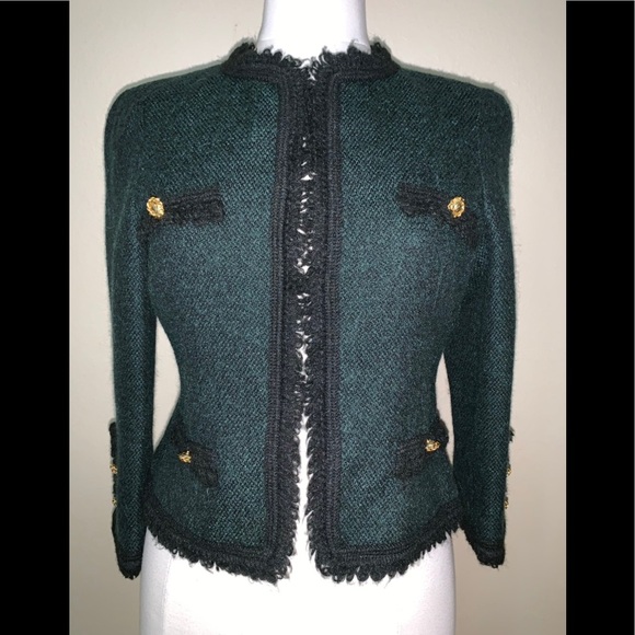 CAROLINA HERRERA BEAUTIFUL BLAZER SIZE 6 - Picture 2 of 8